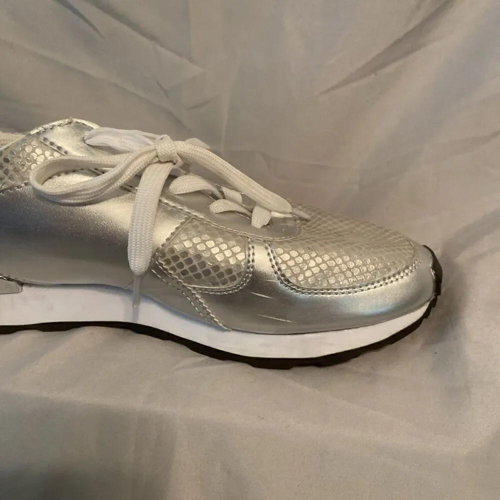 Zara Women’s Metallic Sneakers, Size 40‎ - Picture 8 of 11